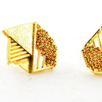 HEXA STUD EARRINGS - Xini Concept