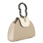 HAWAZEN TAUPE AND BEIGE BAG - Xini Concept