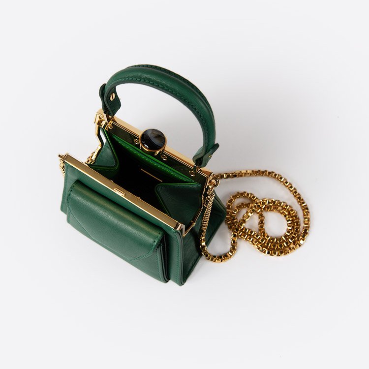 GAMA DARK GREEN BAG - Xini Concept