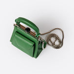 GAMA GREEN AND PLATINUM BAG - Xini Concept