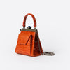 GAMA ORANGE CROCO BAG - Xini Concept