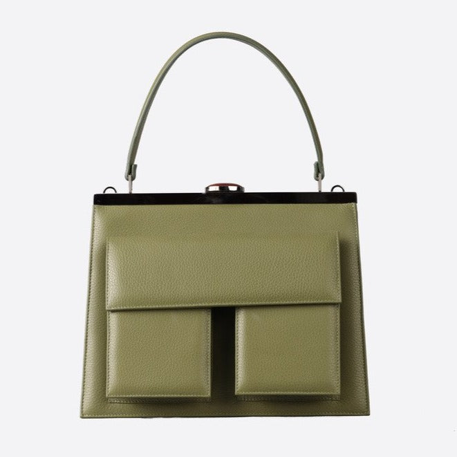 GRACE KAKI GREEN BAG - Xini Concept