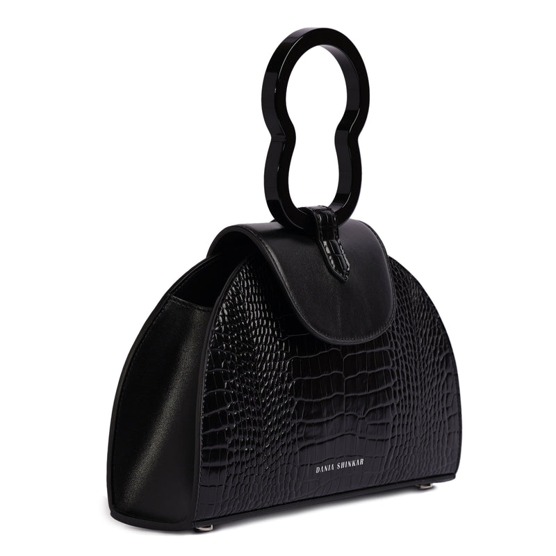 HAWAZEN BLACK CROC EMBOSSED - Xini Concept