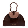 HAWAZEN BROWN CROC EMBOSSED - Xini Concept