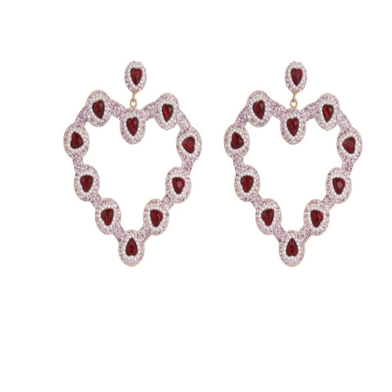 CORAZON ROJA EARRINGS - Xini Concept