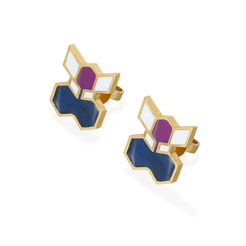 MONO STUD EARRINGS - Xini Concept