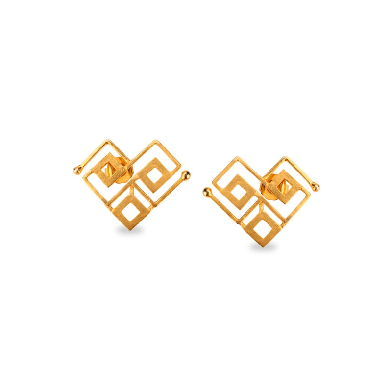 TRIKONA EARRINGS - Xini Concept