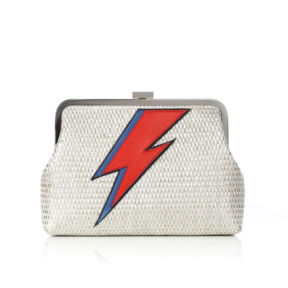 BOWIE SILVER CLUTCH - Xini Concept