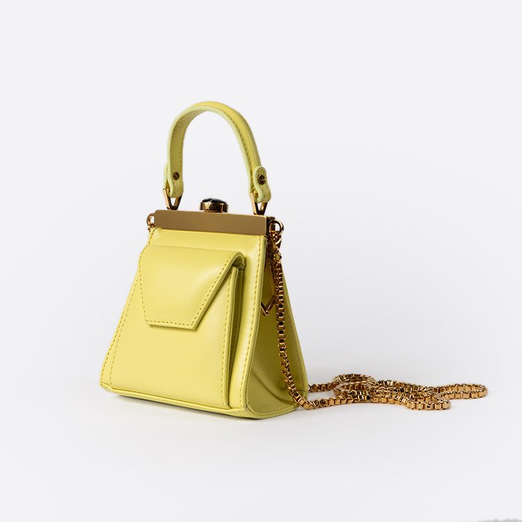GAMA YELLOW AND GOLD BAG - Xini Concept